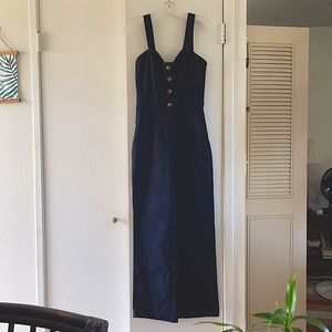 Selling denim romper from Express.